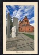 JAN PAWEŁ II - Września - Pocztówka - Papież JP II - Pomnik