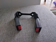 klamry pasów przód wraz z mocowaniem Opel Tigra