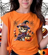 Koszulka dla dziewczynki ,halloween ,koszulka na halloween 