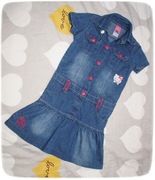 Sukienka tunika Hello Kitty jaens 116
