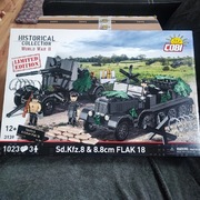 Zestaw Cobi 3139 Sd.Kfz.8 & 8.8 cm Flak18 - Edycja Limitowana