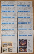 Michel Rundschau - Niemiecki miesięcznik filatelistyczny 1-12 1981 komplet 