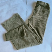 Welur prążkowane spodnie Amisu S bootcut
