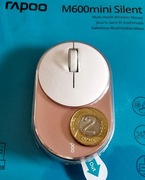 RAPOO M600 mini silent, cicha, mała, bluetooth, wifi, jakość, aluminium