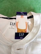 Koszulka męska T-Shirt GAP USA XXL 100% COTTON ECRU