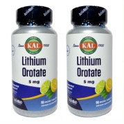 Orotan litu 5 mg, 2 opakowania po 90 mikrotabletek