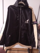 Vintage KANGOL Kurtka Wiatrówka 90s Oversize Y2K Retro M/L