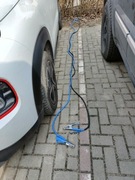 Kable rozruchowe brdzo grube w miękkiej izolacji