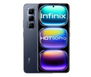 Nowy Smartfon INFINIX Hot 50 Pro 8/256GB Sleek Black Helio G100 AMOLED