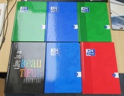 6 szt zeszyty Oxford Interdruk A5 96K kratka 