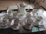 Serwis do kawy Iwona porcelana Chodzież 