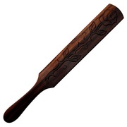 Packa BDSM wykonana z hebanu makassar - róża dla kobiety.