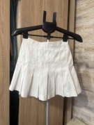 Nike vintage plisowana spódniczka S biała | tenniscore Y2K