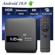 Smart Tv Box H20PRO Android 4K Ultra HD 1080P 2GB+16GB 2.4+5G WiFi