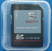 Aktualizacja map stacji multimedialnych Seat