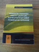 Historia rozwoju teorii i polityki konkurencyjności międzynarodowej 