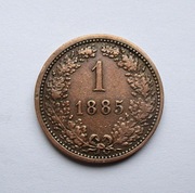 1 Kreuzer 1885 r.   Austria