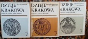 DZIEJE KRAKOWA TOM 1,2 ,3