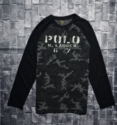 POLO RALPH LAUREN LONGSLEEVE KOSZULKA MĘSKA Z DŁUGIM RĘKAWEM MORO PREMIUM