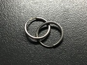 KOLCZYKI SREBRNE * KÓŁKA * ŚREDNICA 12.5 mm / WAGA 0.56 g