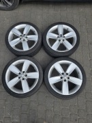 Felgi Aluminiowe Komplet Felg Kół Opony x4 Sztuki POLO 17'' 