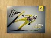 Kamil Stoch autograf na oryginalnej karcie