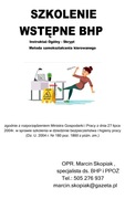 Szkolenia wstępne BHP - Skrypt 