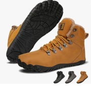VEXITO Damskie buty barefoot zimowe skóra 41