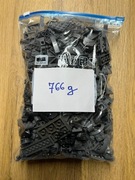 LEGO Mix klocki kolor ciemnoszary i grafitowy 766g