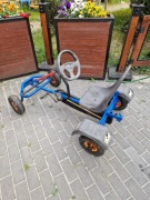   Gokard na pedały rower hamulec ręczny Niebieski 