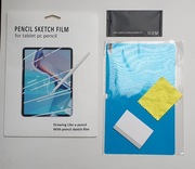 Matowa miękka folia do pisania i malowania na tablecie