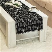 zimowy bieżnik Magia 40z140cm kolor czarny 010