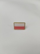 Pin, przypinka, flaga patriotyczna 