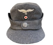 Polowa czapka LUFTWAFFE M43 w stanie odealnym