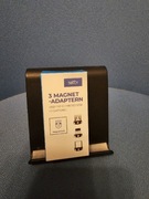 Adaptery magnetyczne usb-c, lighting, micro usb nowe