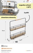 Organizer półka kuchenna 