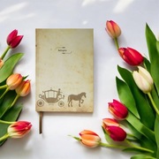 Planer Vintage dream A5 koło życia,retro organizer,notatnik, Planowanie 