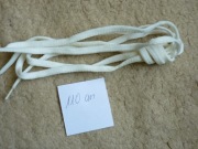 Sznurowadła białe 110 cm