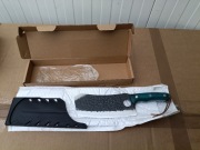 Profesjonalny Nóż Szefa Kuchni Tasak Serbski – Kuty, Stalowy + Pochwa