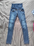 Spodnie ciążowe, jeans, My Tummy, Rozmiar S, 2 pary