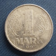 Moneta Niemcy 1 Marka 1975 NRD 