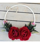 Wianek na drzwi ścianę