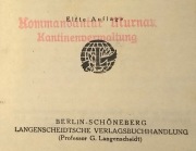 IIWW Oflag Murnau Słownik ze Stemplami i odręcznymi polskimi notatkami