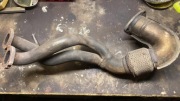 Rura wydechowa Down pipe S3 L8 Cupra TT 8N BAM AMK