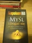 Książka Napoleon Hill "Myśl i bogać się" Nowa