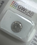 Diament brylant 1.87 ct karata piękny duży F I2 VG