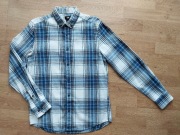 H&M KOSZULA W KRATĘ DŁUGII RĘKAW ROZMIAR S