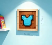 Ramka na Przedmioty Minecraft Różne Itemy Dekoracja na Ściane dla Dziecka