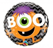 Balon foliowy "BOO! Potwór Chevron" 43cm Halloween