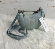 calvin klein torebka szara mini bag nowa z metką ramię premium lux